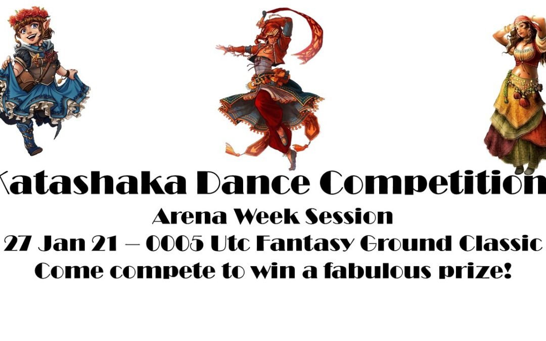 Arena Week – Pants on, Dance Off